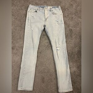 All Saints Light Blue Denim Jeans
